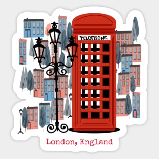 London England Sticker